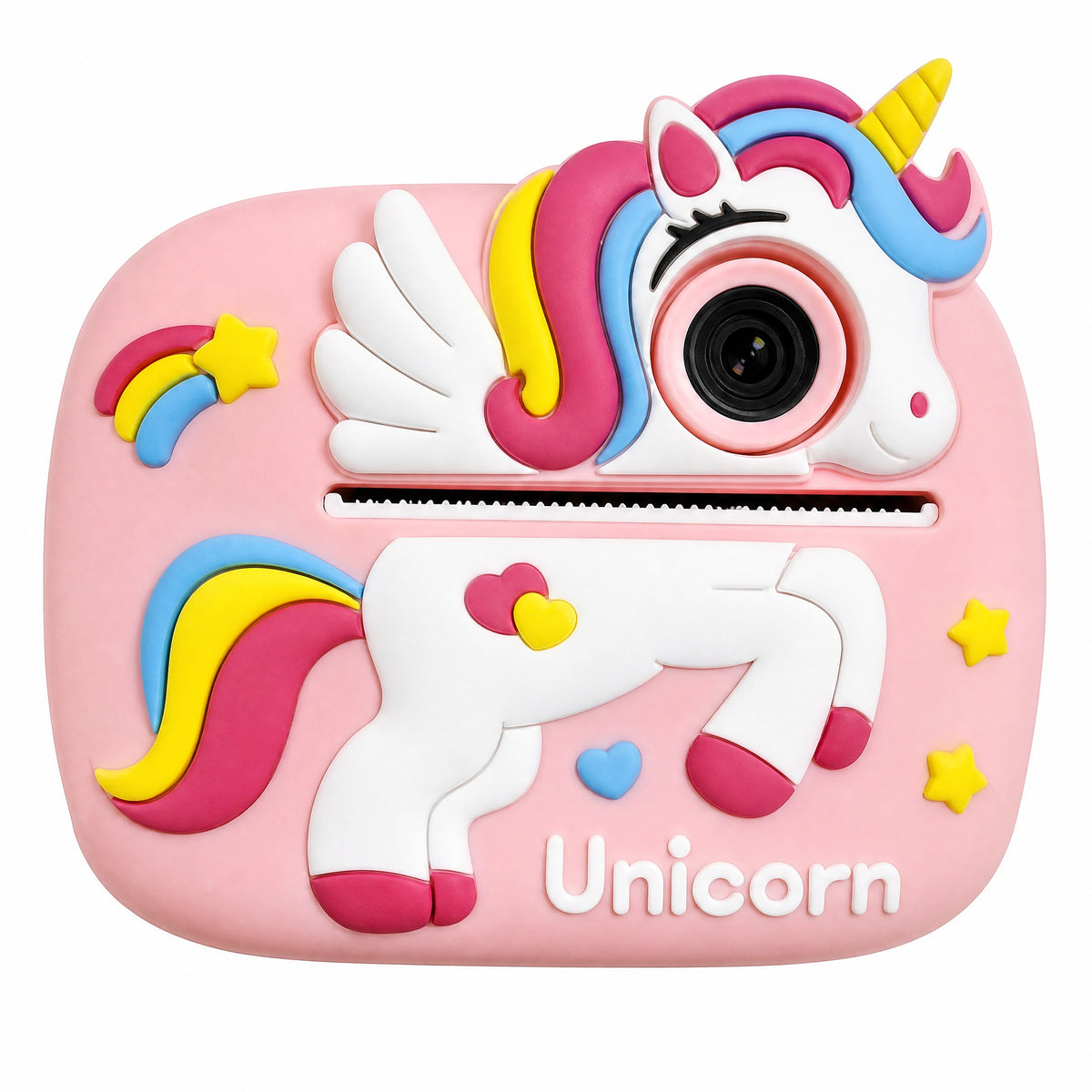 D1 Kids Instant Print Camera – Dual-Lens Digital Camera with 2.4” HD Screen, Photo & Video Recording
