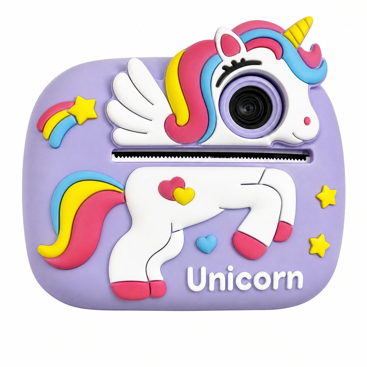 D1 Kids Instant Print Camera – Dual-Lens Digital Camera with 2.4” HD Screen, Photo & Video Recording