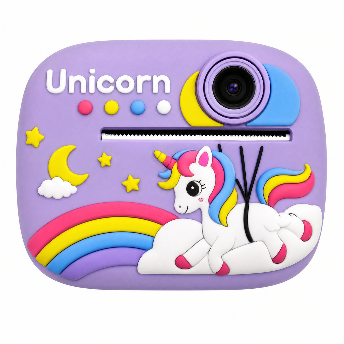 D1 Kids Instant Print Camera – Dual-Lens Digital Camera with 2.4” HD Screen, Photo & Video Recording