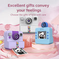 A30 Kids Instant Print Camera - Zero Ink Selfie Camera with 2.4" HD Screen (Ideal Birthday Gift)